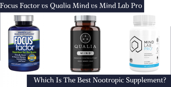 Focus Factor vs Qualia Mind vs Mind Lab Pro