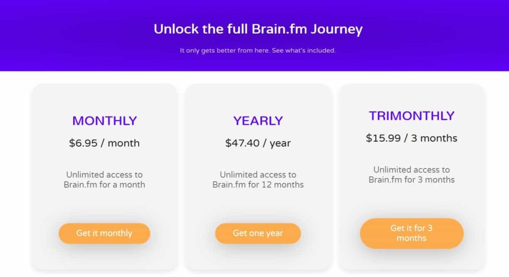 brainfm unlock the full journey